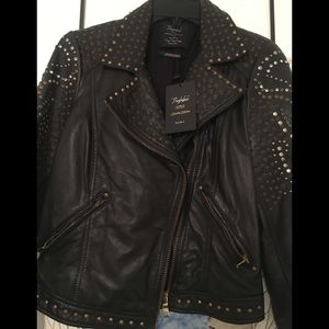 Zara Trafaluc Authentic Leather Jacket (Limited E)